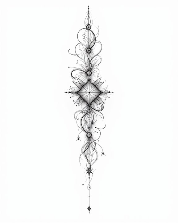 abstract zodiac tattoo designs