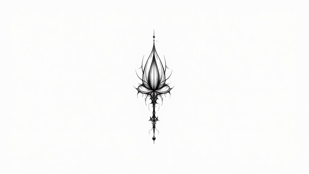 bold fine line tattoo inspiration