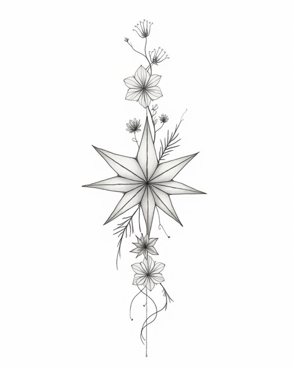 celestial nature tattoo designs