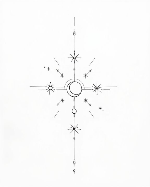 celestial symbols for tattoos