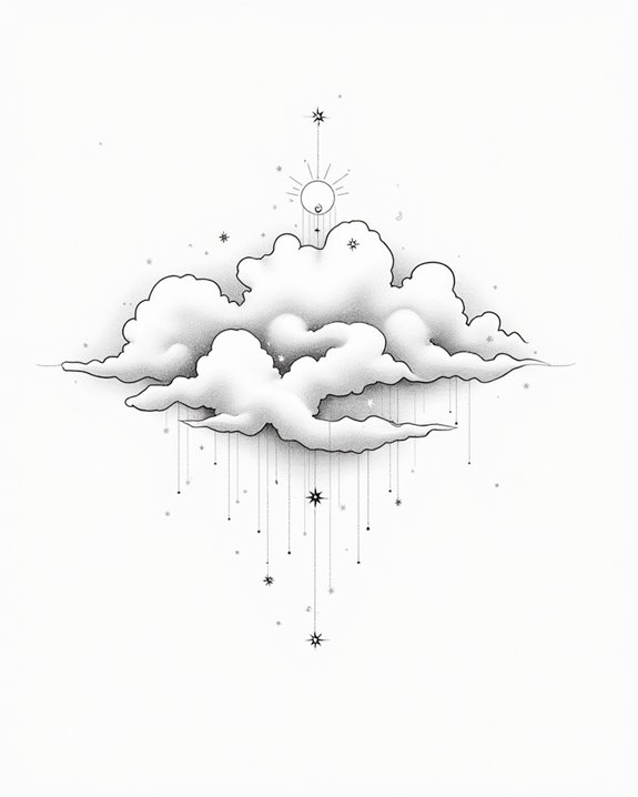 celestial whimsical tattoo designs