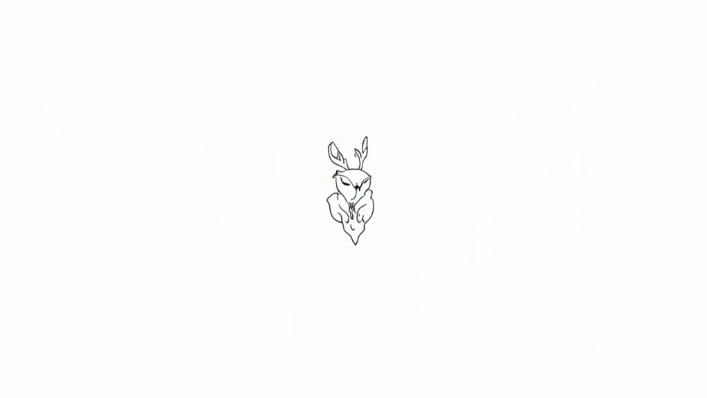 chic fine line animal tattoos