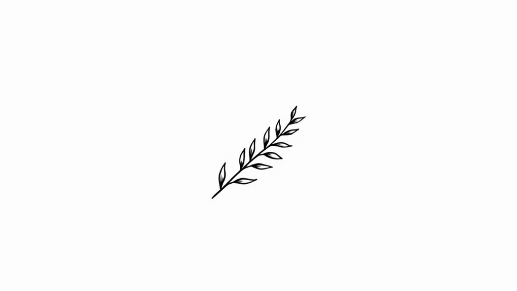 chic fine line tattoos