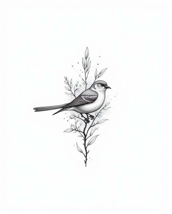 delicate bird natural beauty