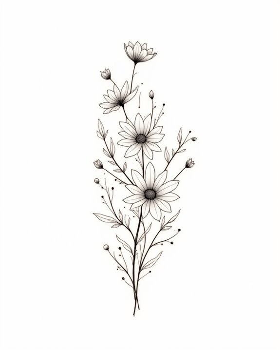 delicate floral design elegance