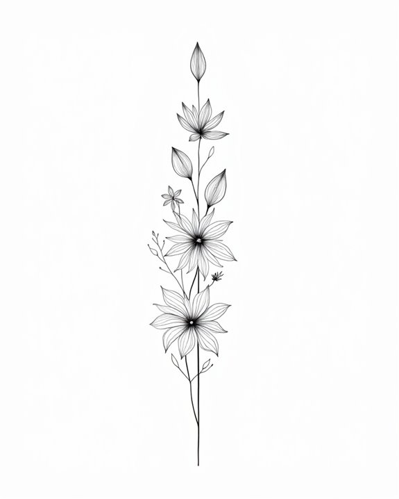 delicate minimalist feminine portraits