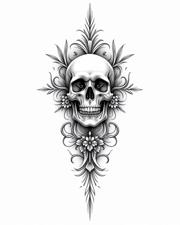delicate skeletal beauty revealed