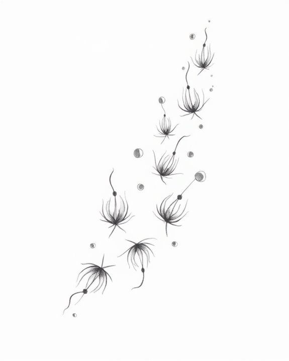 delicate wildlife inspired tattoo artistry