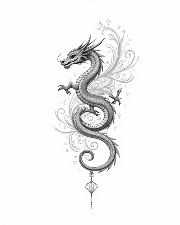 dragon mandala fusion artistry