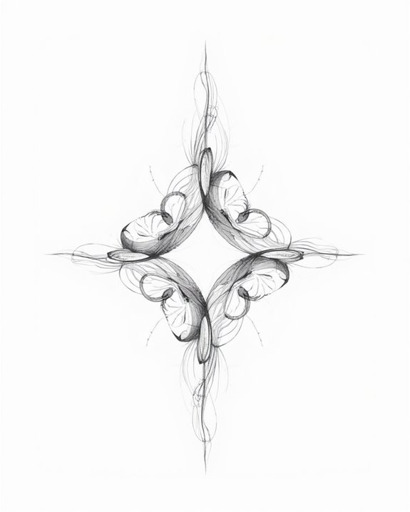 dynamic fluid line art