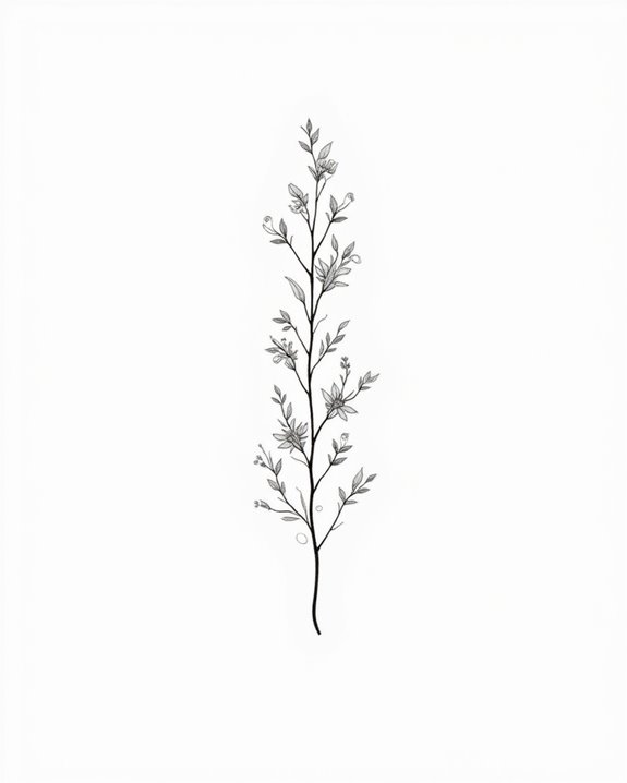 elegance of growth symbol