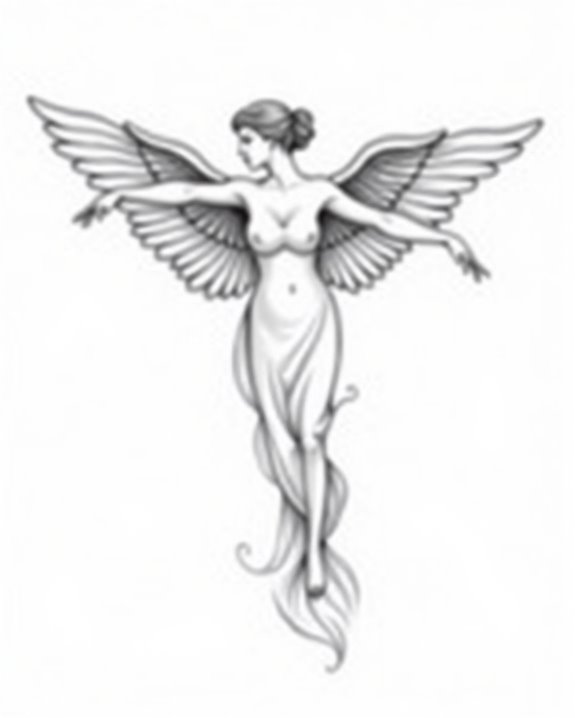 elegant angel flight design