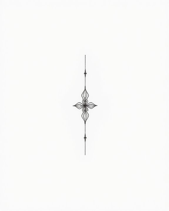 elegant celestial tattoo designs