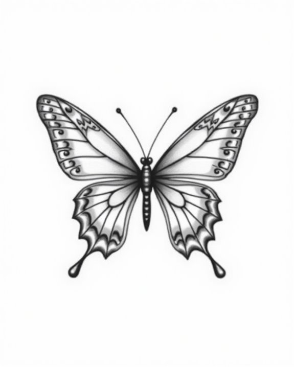 elegant dragonfly tattoo artistry