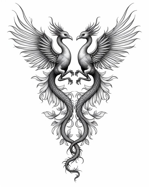 elegant fine line tattoos