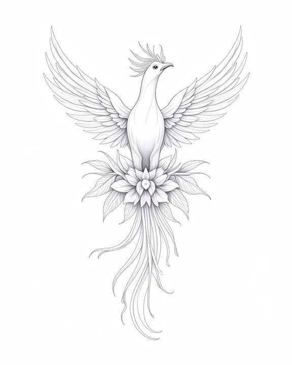 elegant horse line art