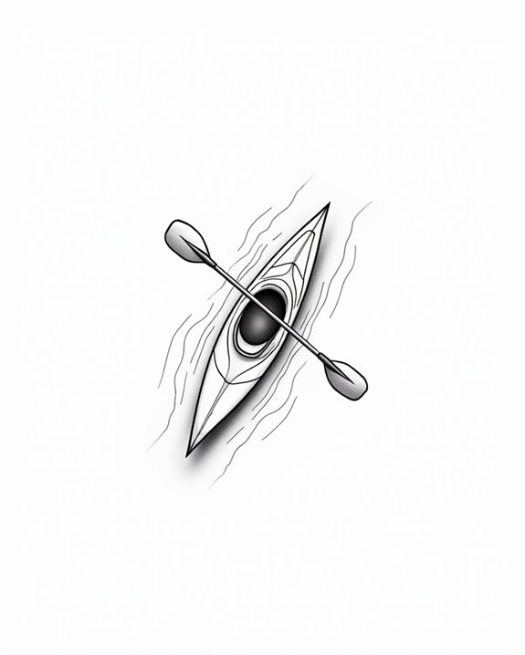 elegant kayaking adventure outline