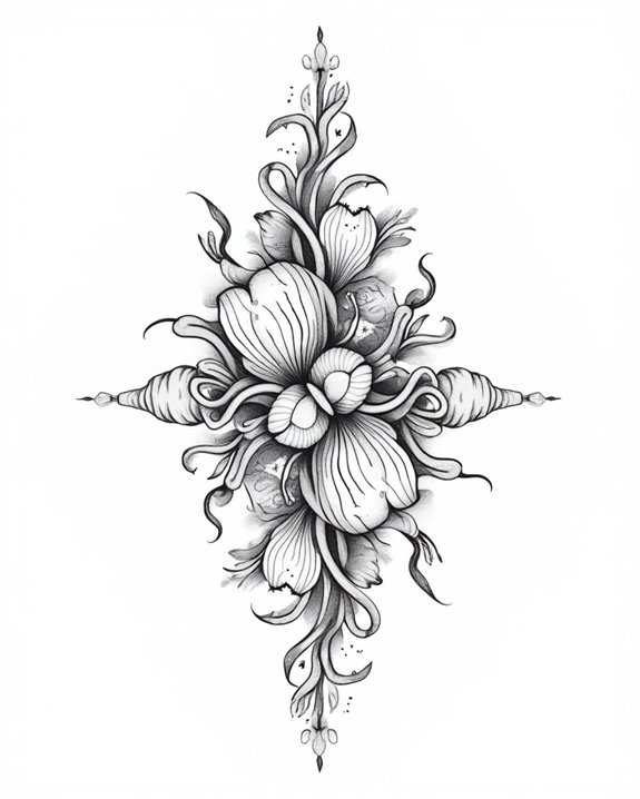 elegant maritime tattoo artistry