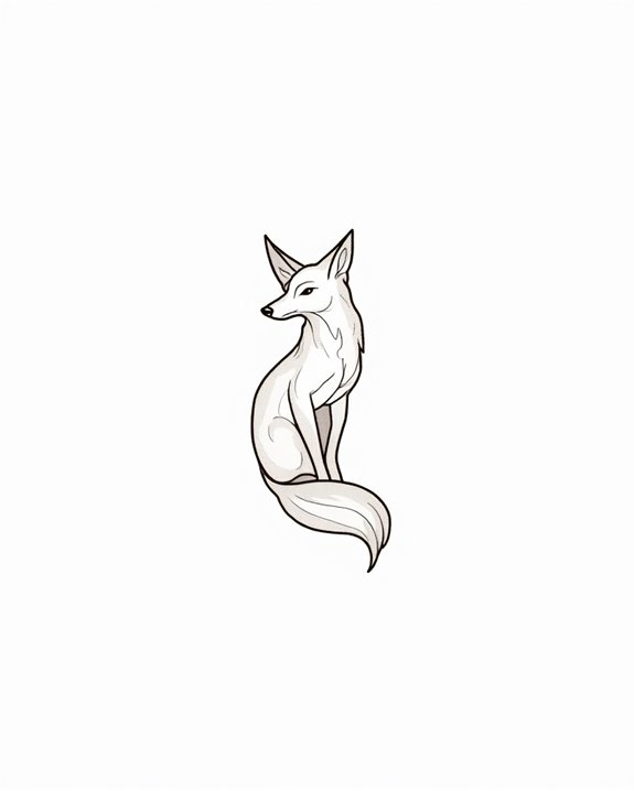 elegant minimalist animal design