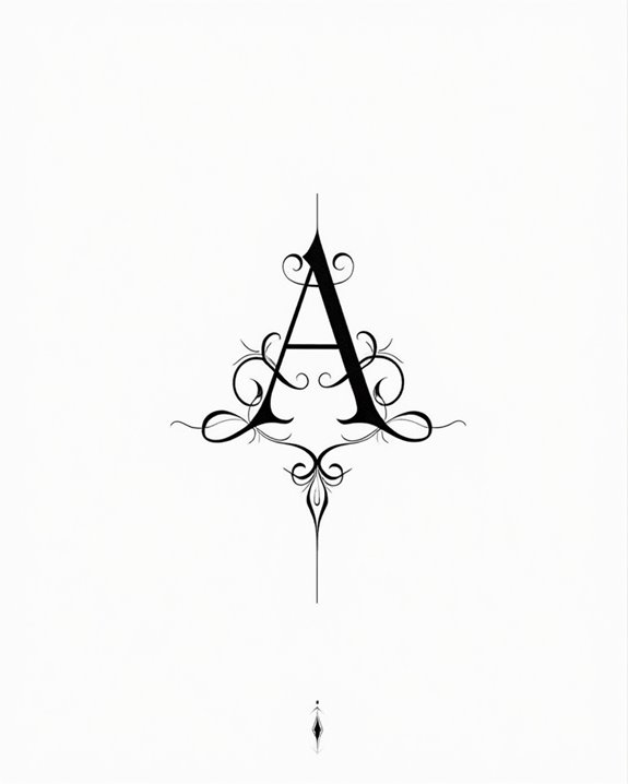 elegant minimalist collarbone tattoo
