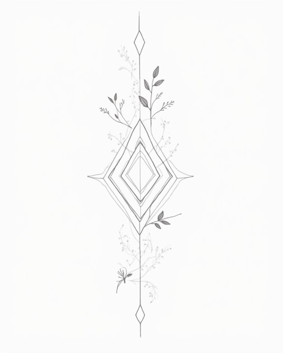 elegant minimalist name tattoos