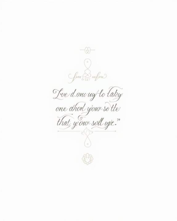 elegant minimalistic tattoo design