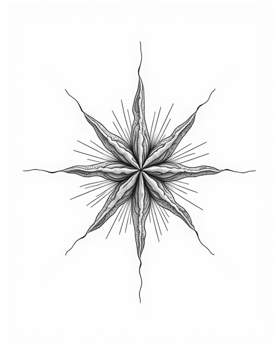 elegant ocean inspired symbolism