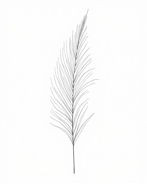 elegant palm leaf symbolism