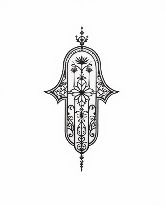 elegant protective talisman art