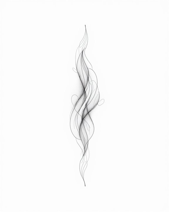 elegant rhythmic wave design