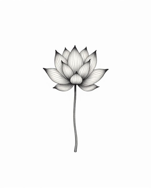 elegant simplicity in tattoos