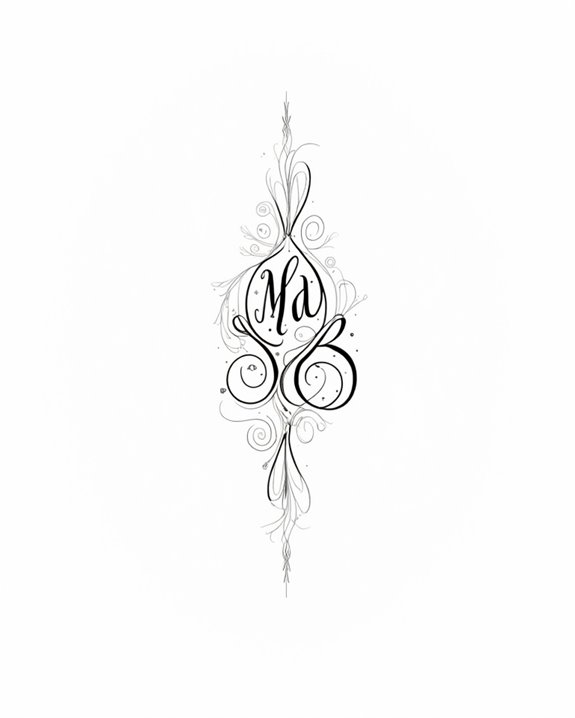 elegant spiritual mantra tattoos