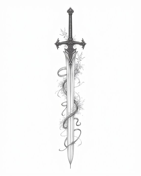 ethereal fantasy weapon designs
