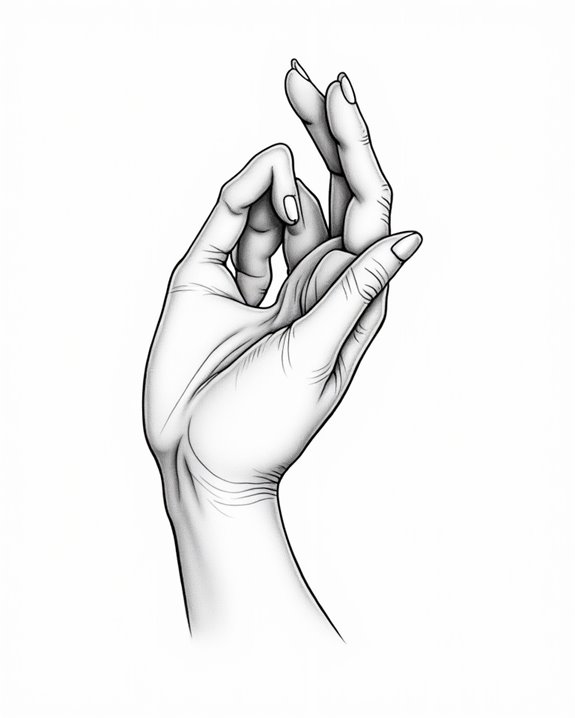 expressive line work tattoos
