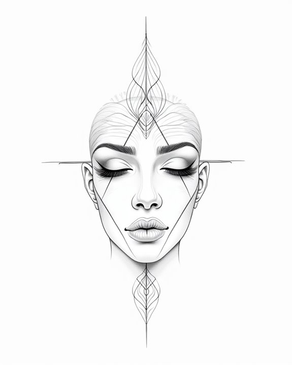 expressive minimalist line art