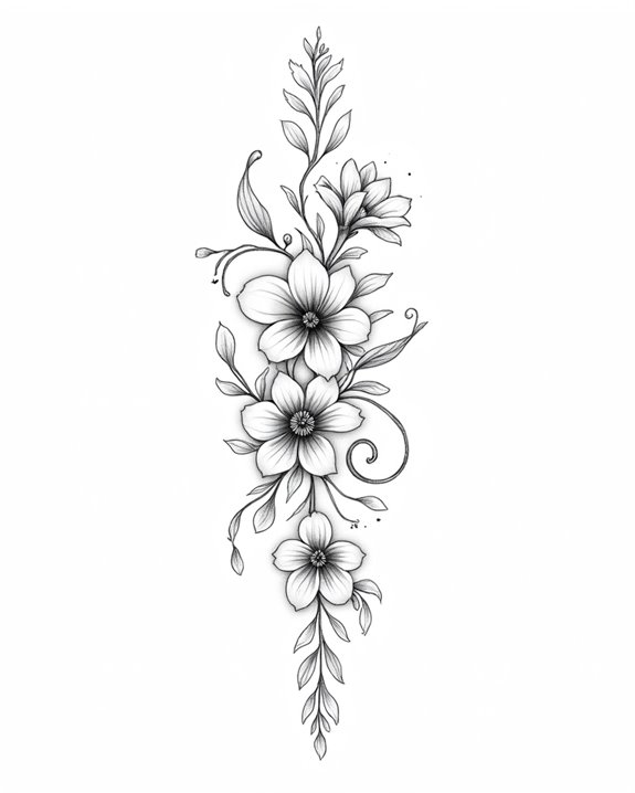 floral symmetry and elegance