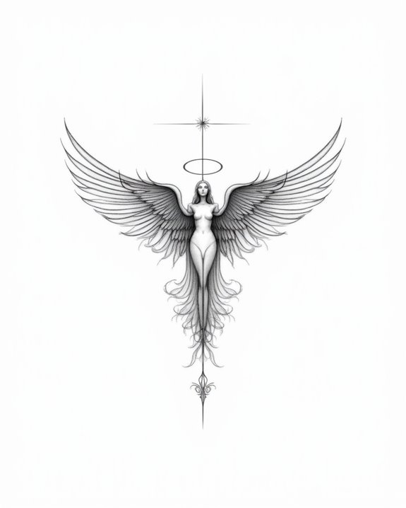 gentle angel open arms