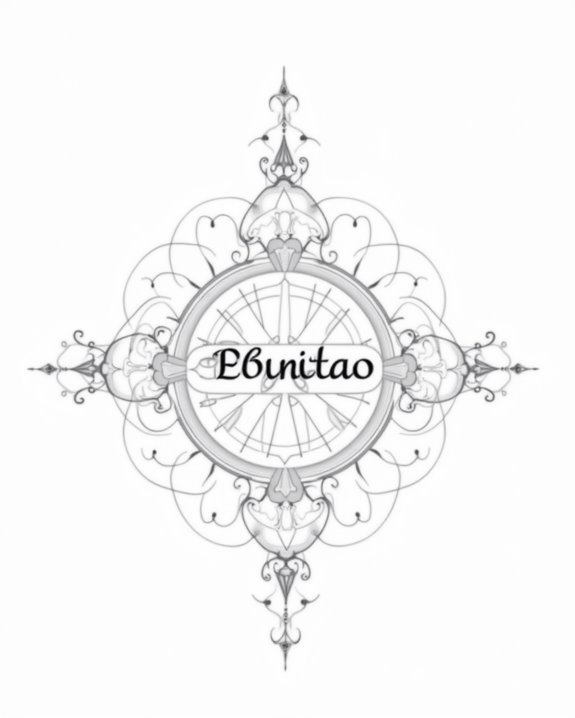 geometric elegance with names