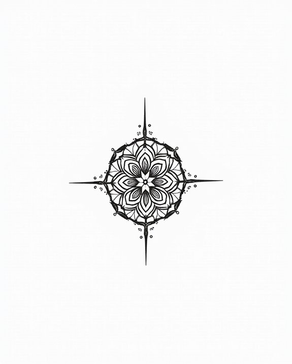 geometric precision in tattoos