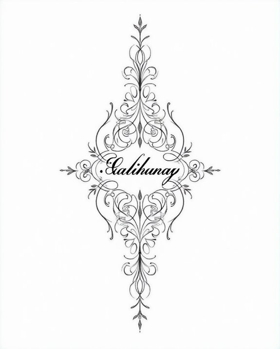 graceful tattoos with meaning