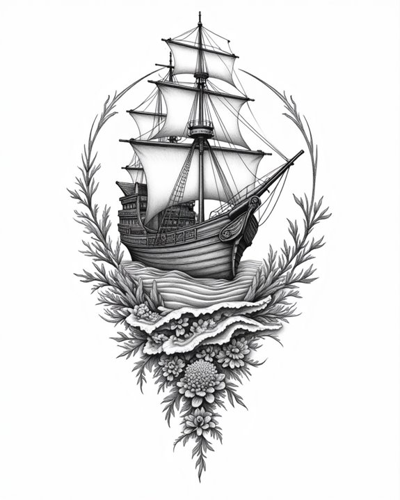 haunting shipwreck artistic interpretations