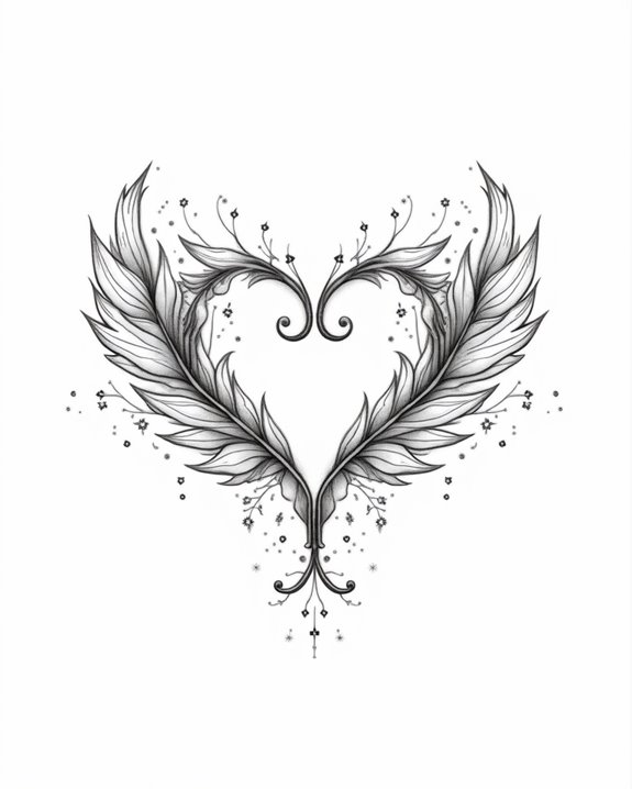 heart and feather symbolism