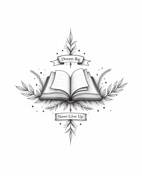 literary tattoo personal expression