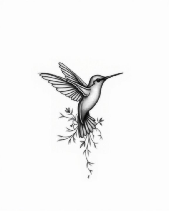 lively playful parrot tattoo