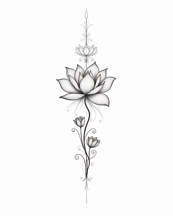 lotus crown symbolizes purity