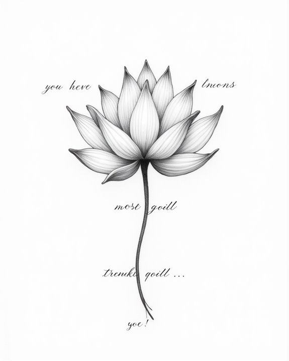 lotus quote spirituality growth