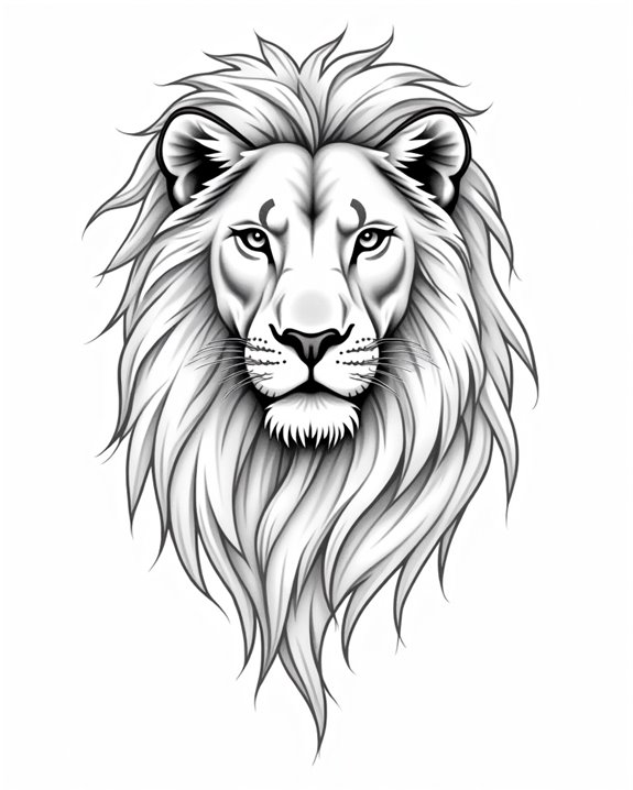 majestic lion line artistry