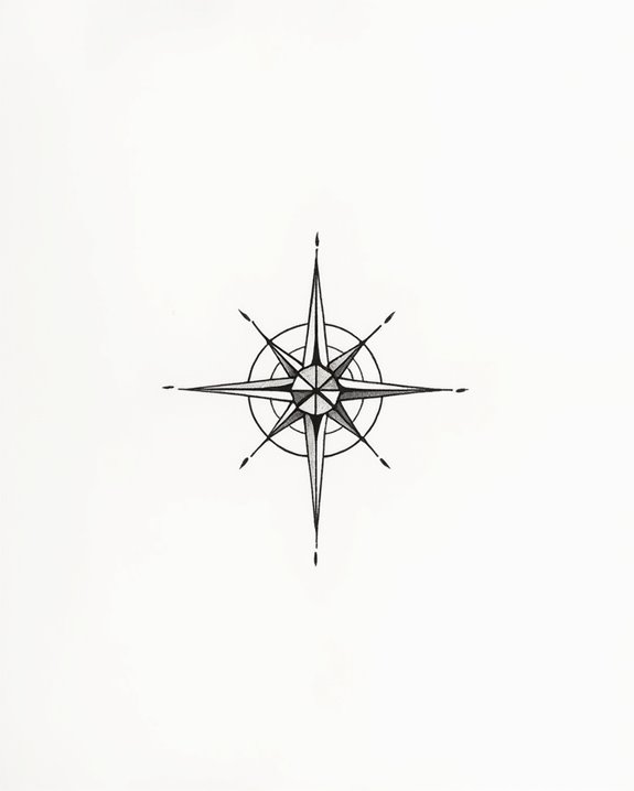 meaningful tiny coordinate tattoos