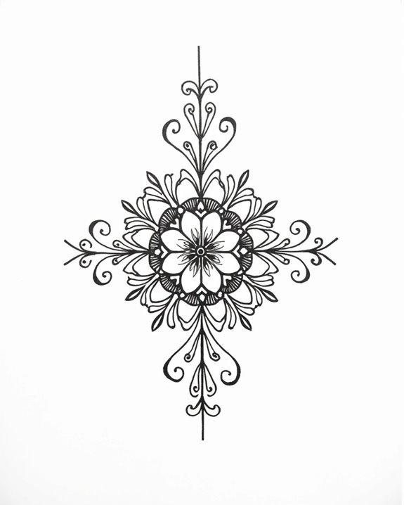 minimalist elegant line art