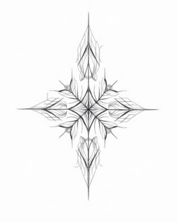 minimalist emotional line art